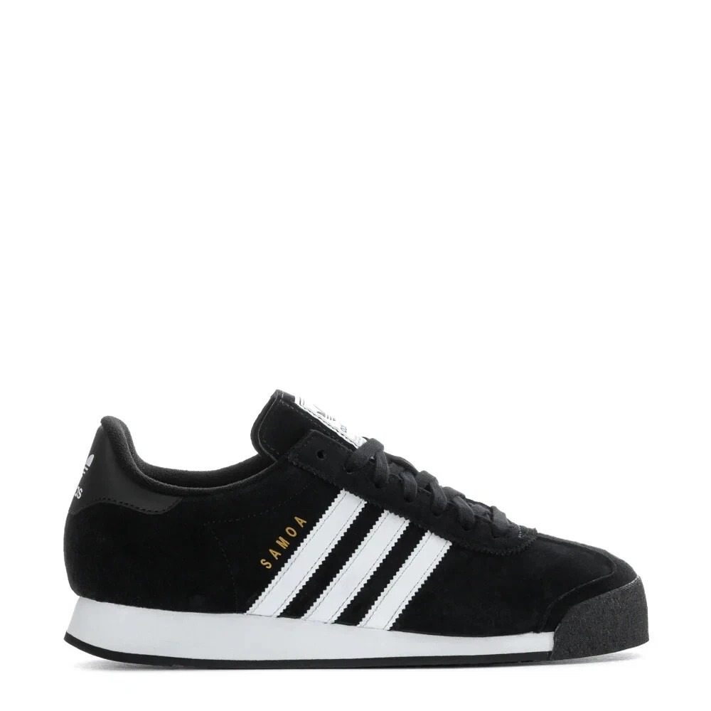 Mens Size 11 -adidas ADIDAS Samoa Nubuck Black/Black/White Shoes Sneakers JR3778
